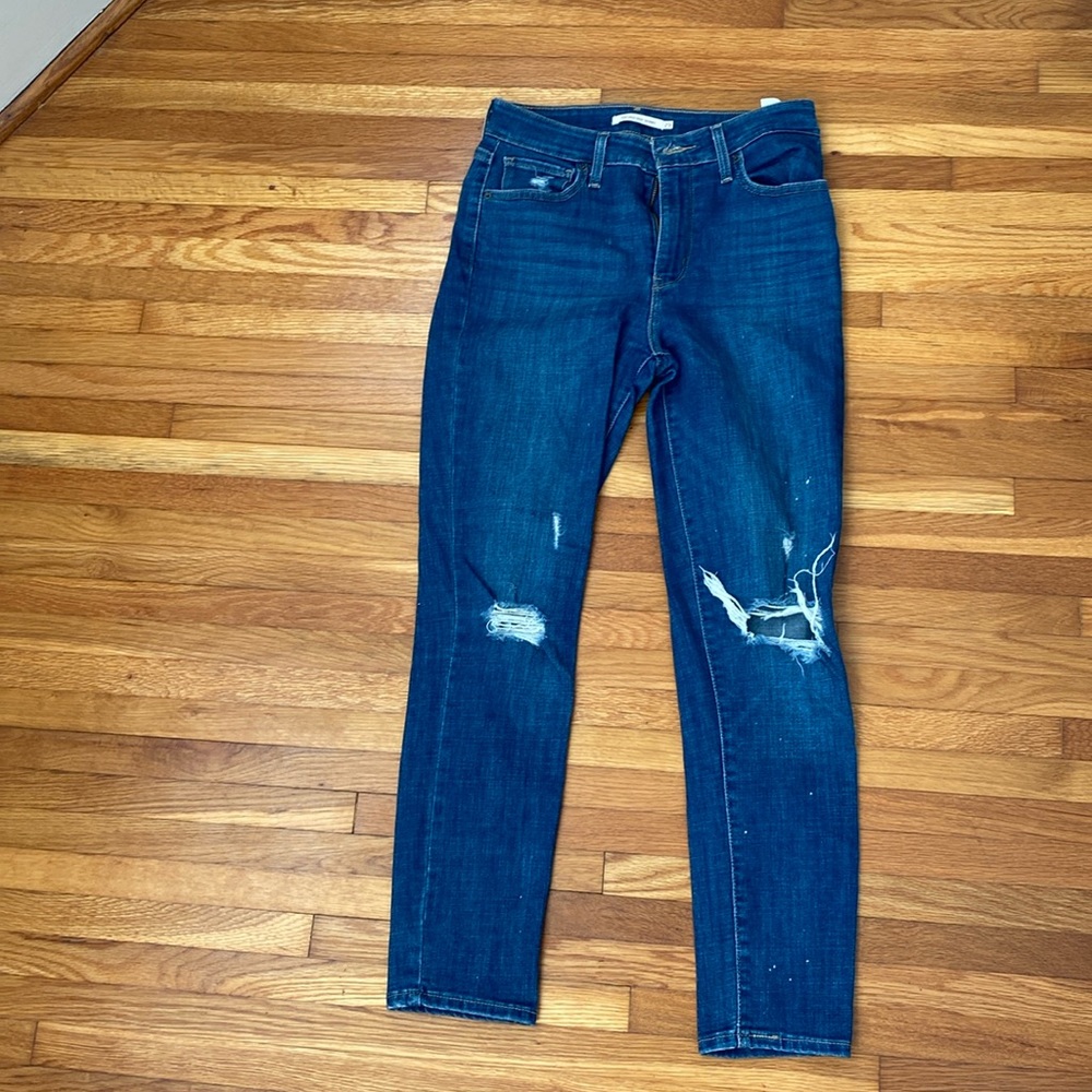 Levi’s high rise skinny jeans